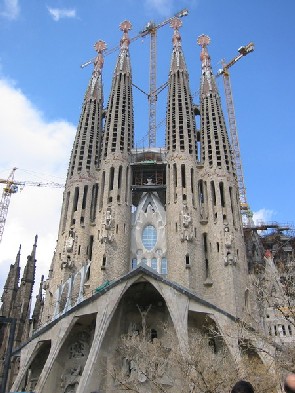 Sagrada Familia - Fachada de la Pasión - Barcelona